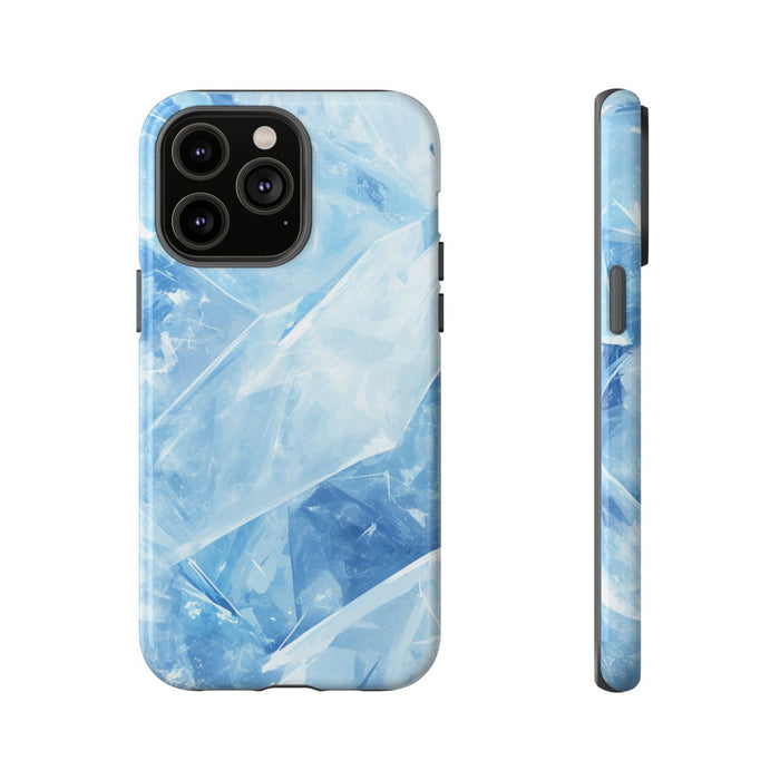Blauwe IJstextuur