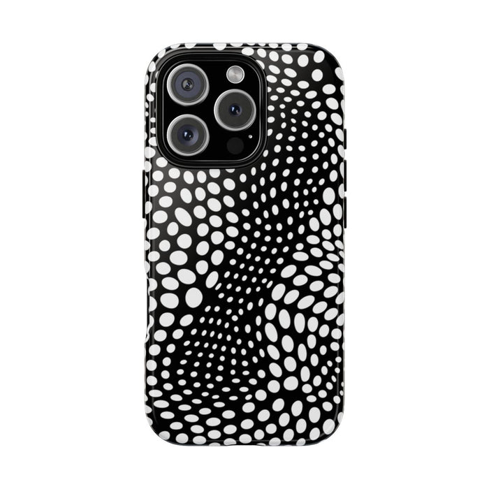 Zwart-Wit Optische Illusie Patroon