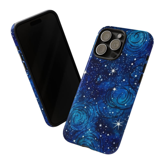 Blauw Sterrenstelsel Patroon