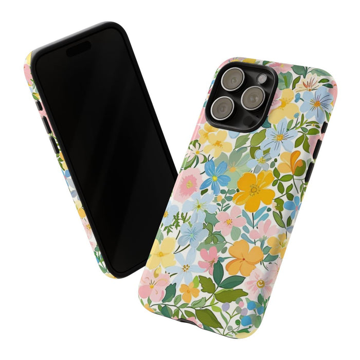 Vrolijk Pastel Bloemenpatroon