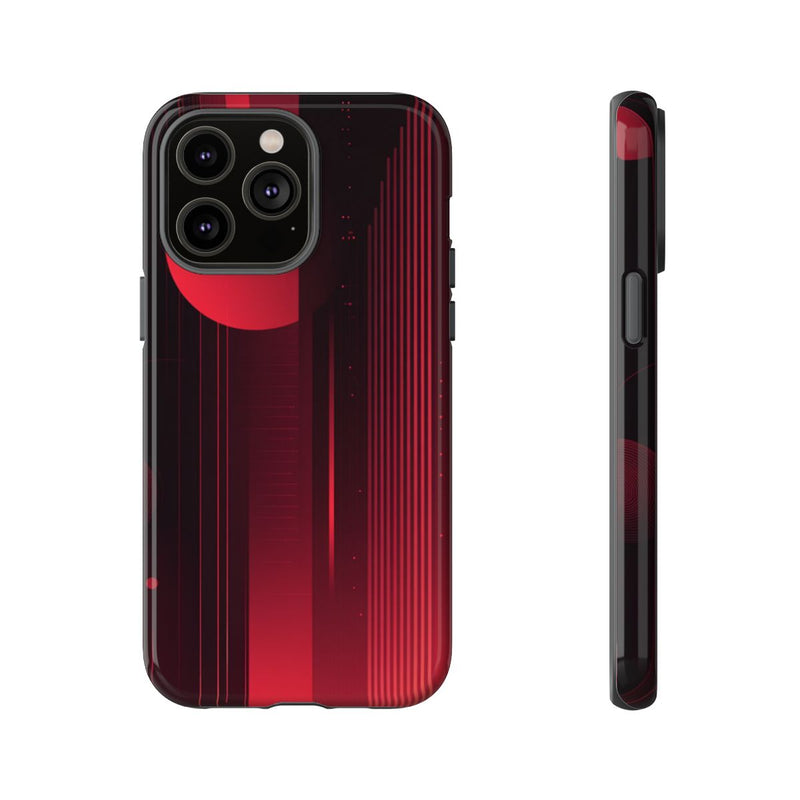 Abstract Rood Geometrisch Ontwerp