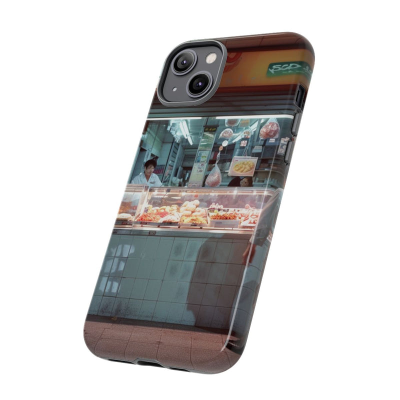 Straatvoedselkraam Tafereel