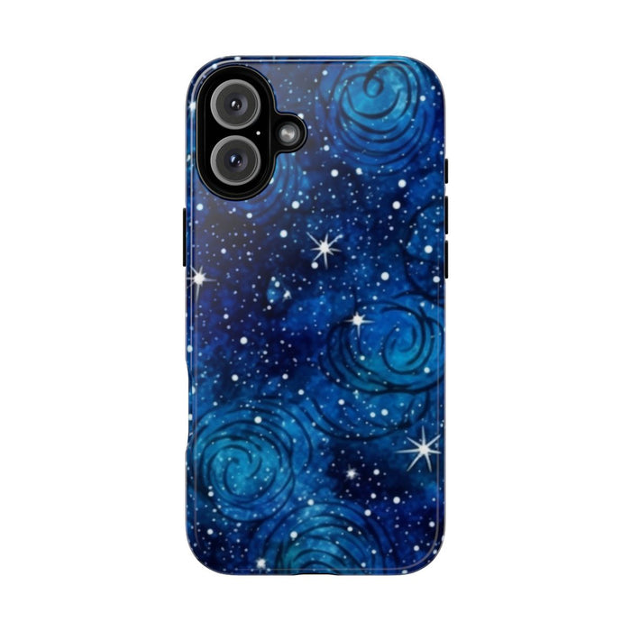 Blauw Sterrenstelsel Patroon
