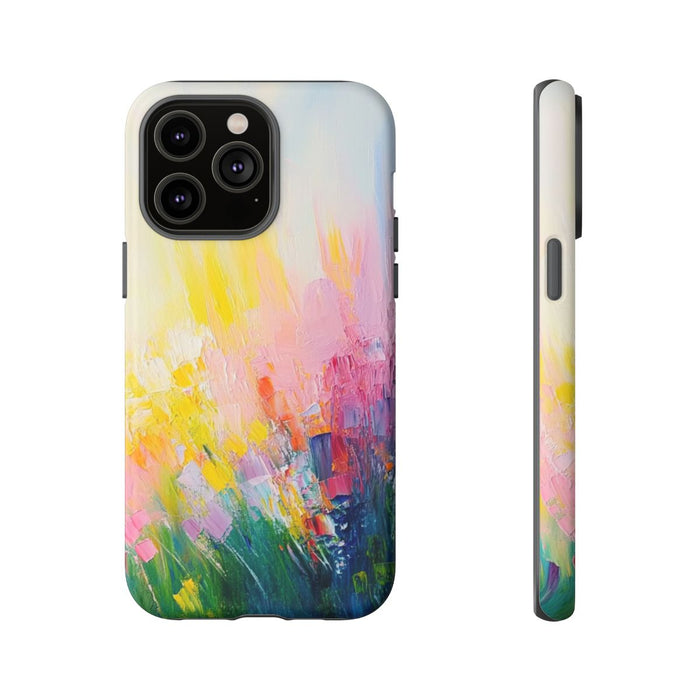 Abstracte Kleurrijke Penseelstreken