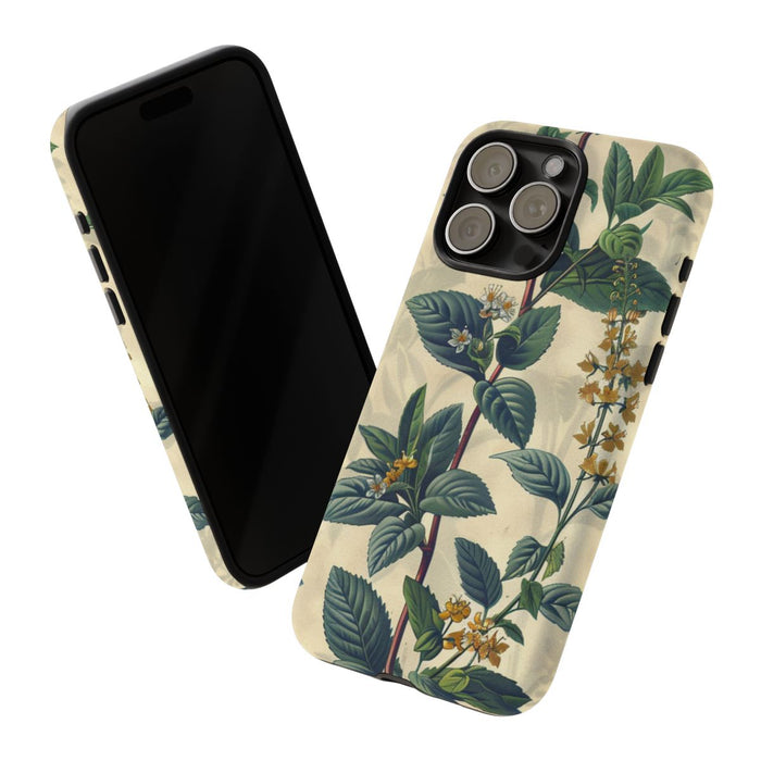 Vintage Botanisch Kruidenpatroon