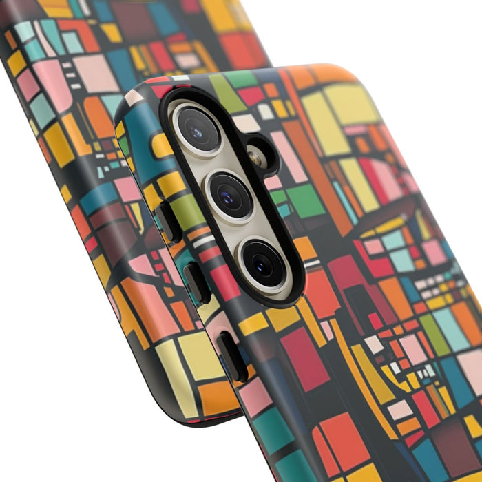 Abstract Kleurrijk Geometrisch Patroon