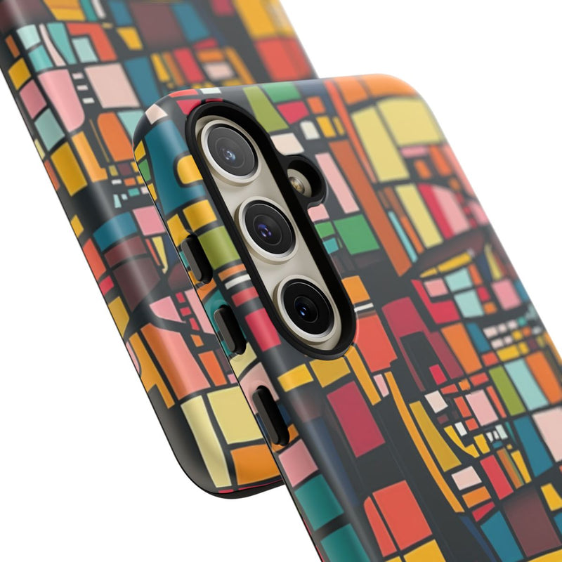 Abstract Kleurrijk Geometrisch Patroon