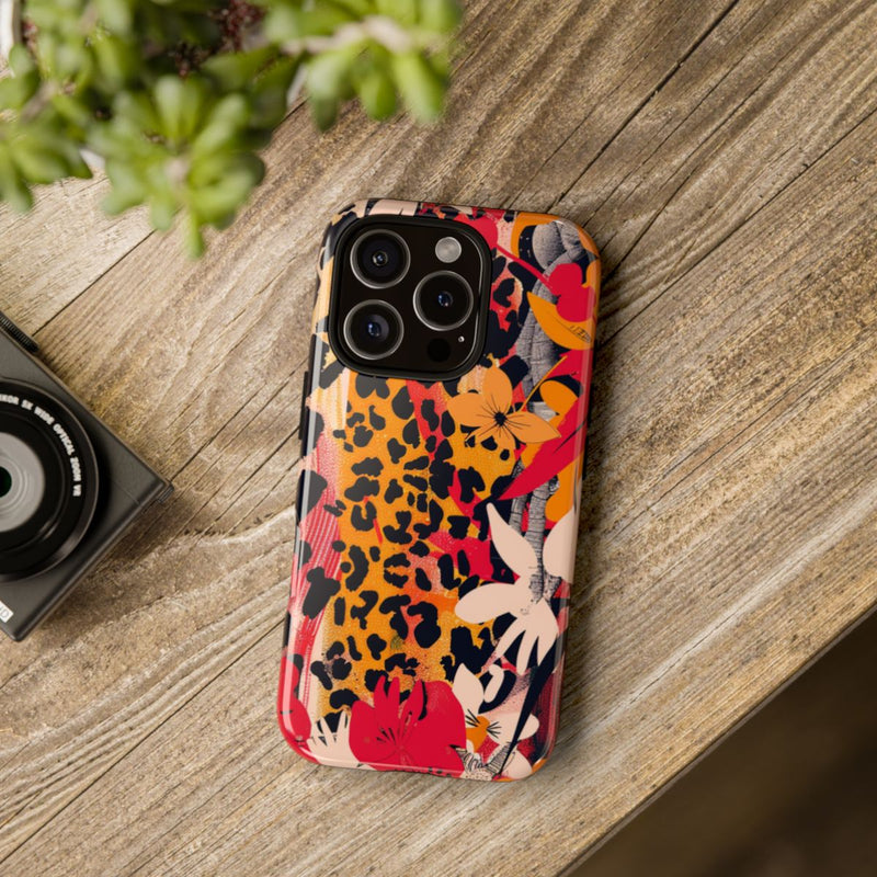 Abstracte Bloemen- en Dierenprint
