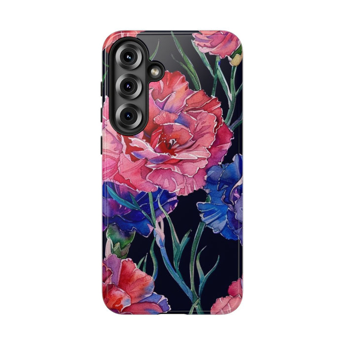 Aquarel Anjers Bloemenpatroon