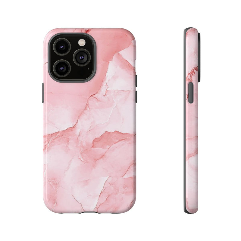 Roze Marmerstructuur met Glanzende Afwerking