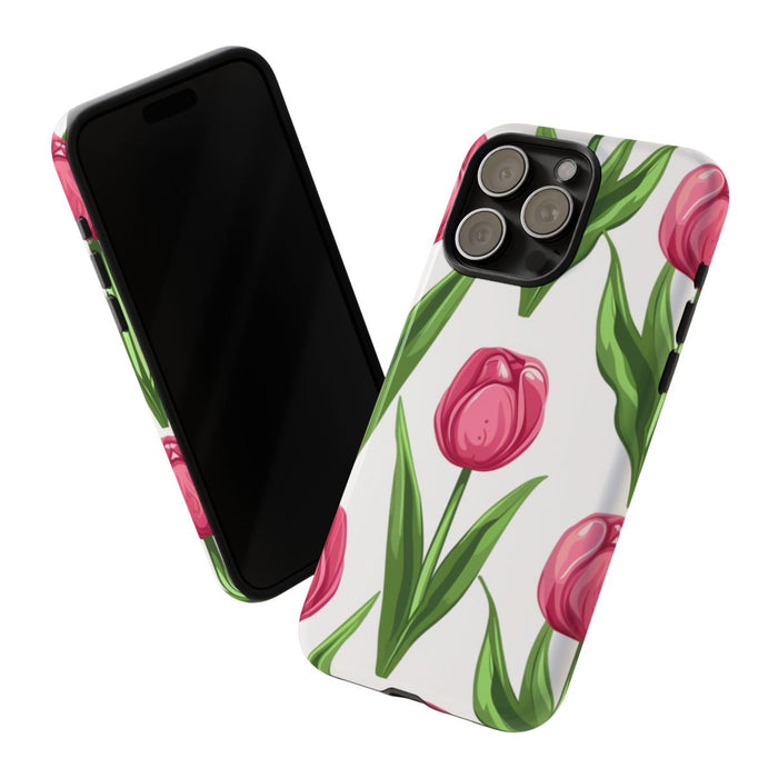 Roze Tulp Bloemenpatroon
