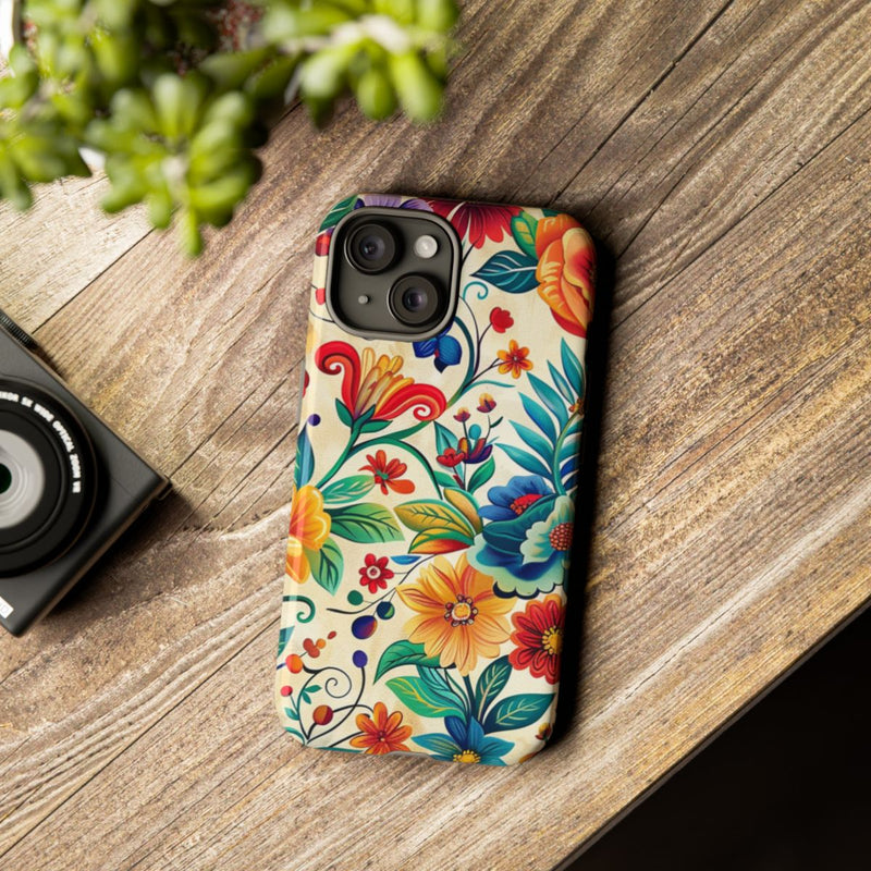 Vrolijk Multicolor Bloemenpatroon