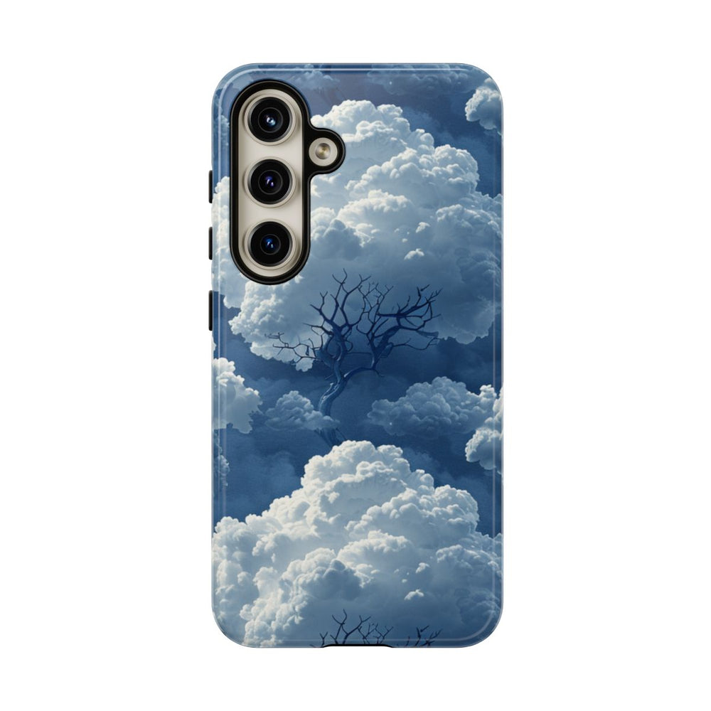 3D Wolken en Boompatroon