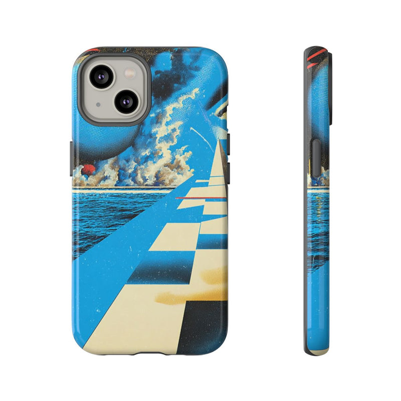 Surrealistische Geometrische Oceaanscène