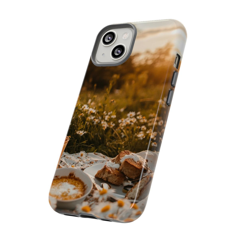 Zonnig Madeliefjesveld Ontbijtscène