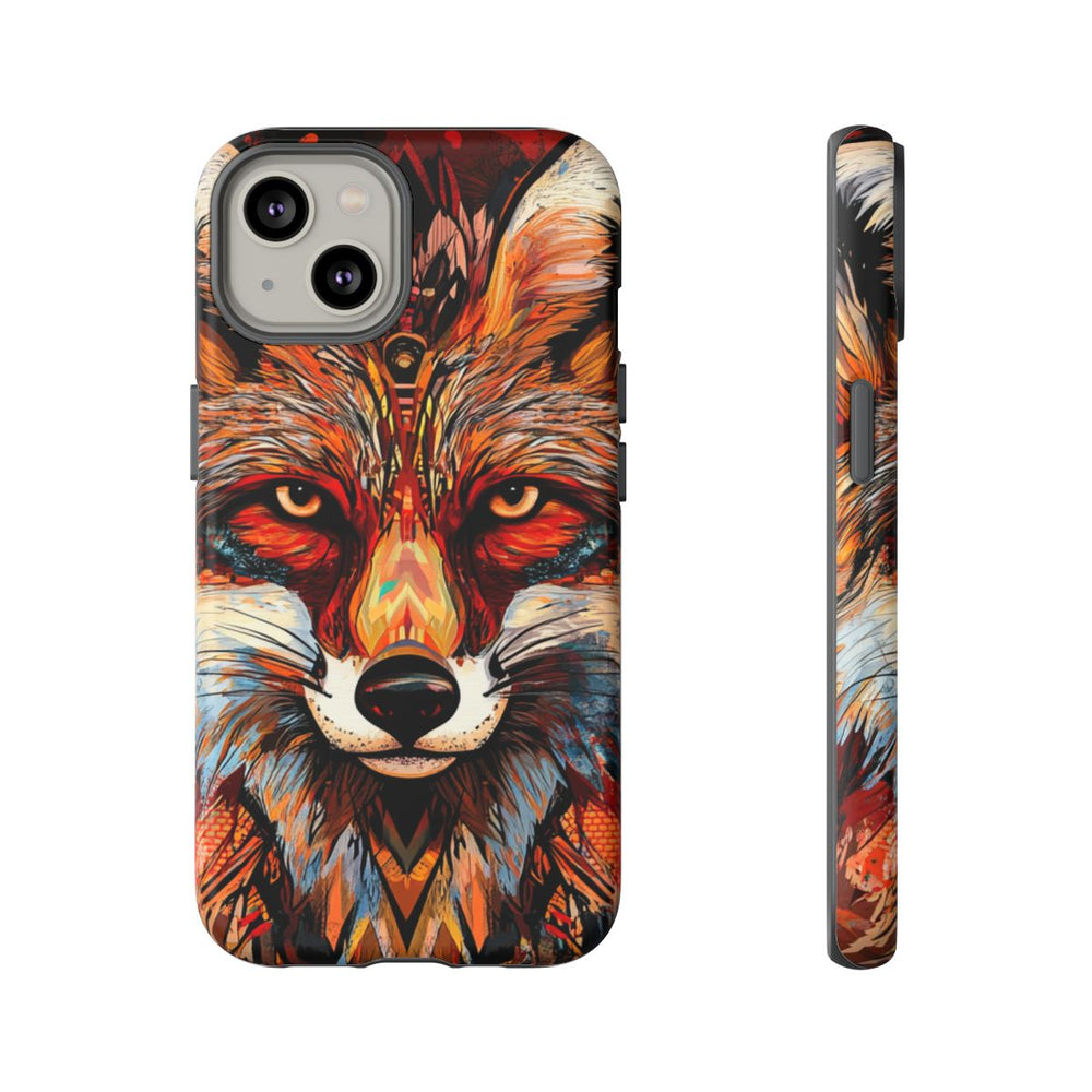 Abstracte Vos Gezicht Kunst