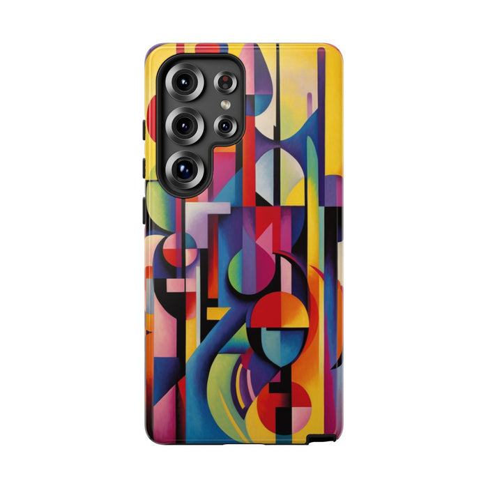 Abstracte Geometrische Vormen met Heldere Kleuren