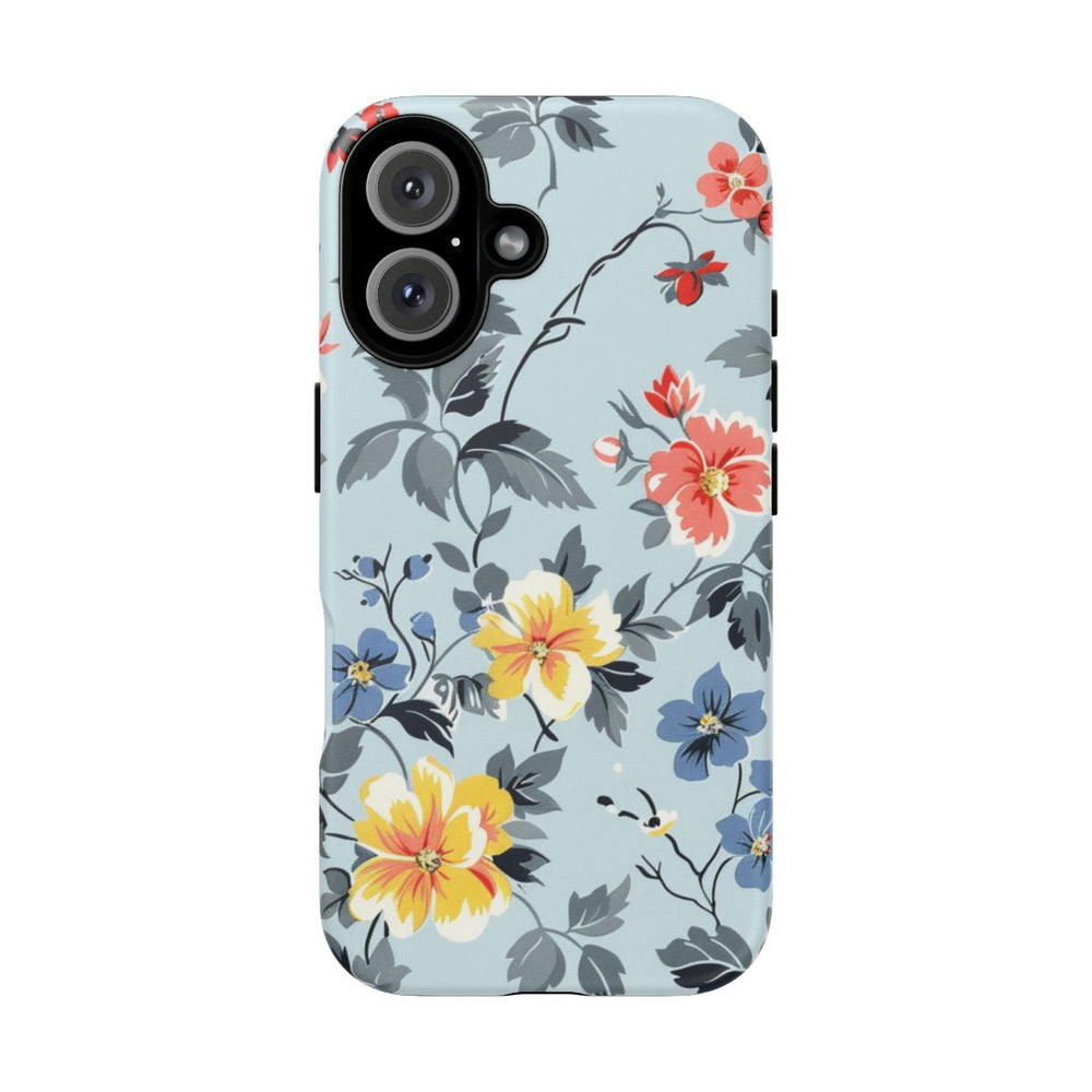 Vintage Bloemenpatroon in Pastelkleuren