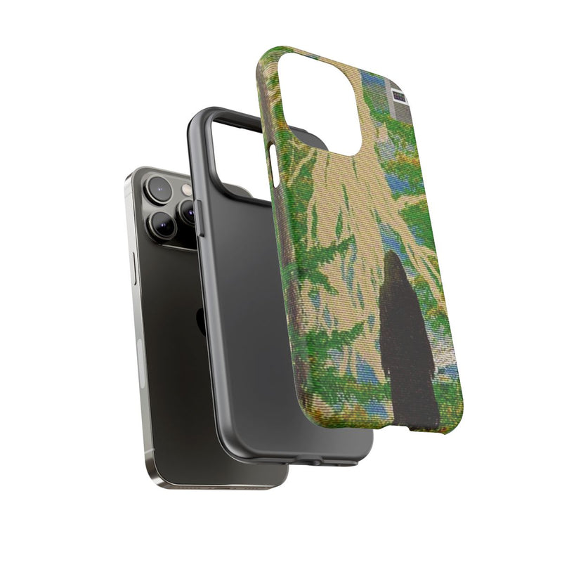 Boslandschap met Geheime Gestalte en Boomwortels