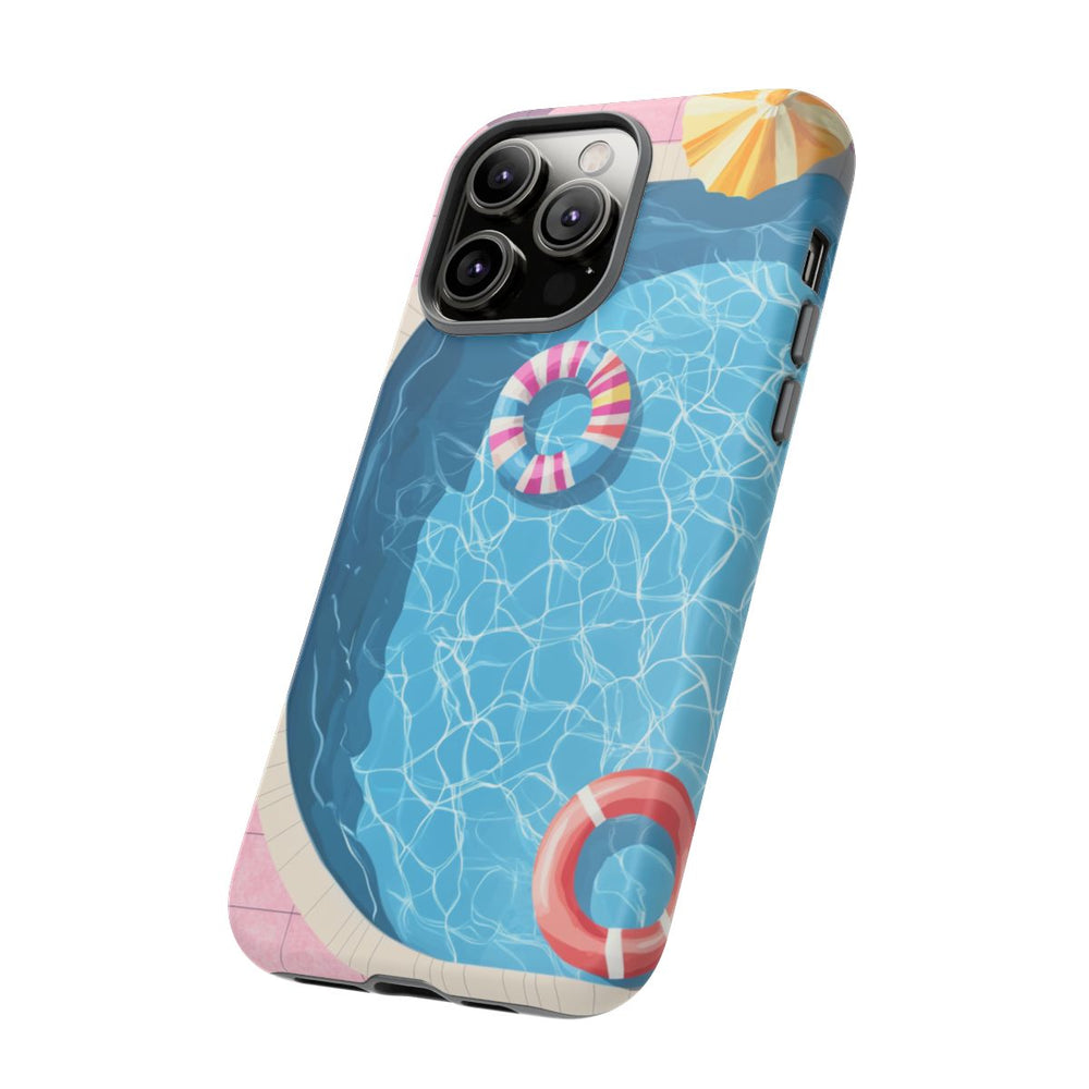 Zomerse Luchtfoto van Zwembad