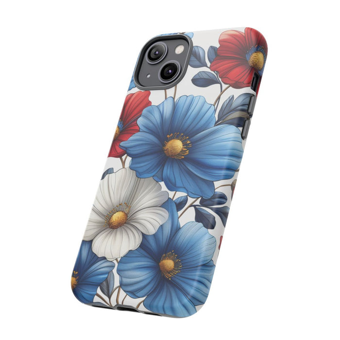 Bloemenpatroon in Mat Design