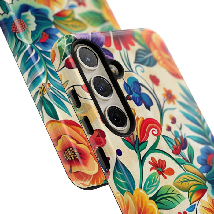 Vrolijk Multicolor Bloemenpatroon