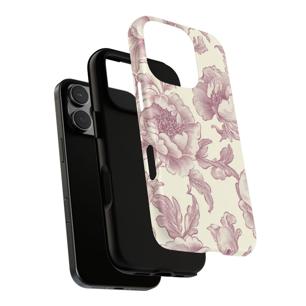Elegante Victoriaanse Bloemenprint