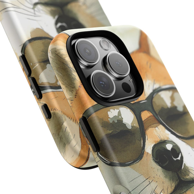 Stoere Shiba Inu met Zonnebril