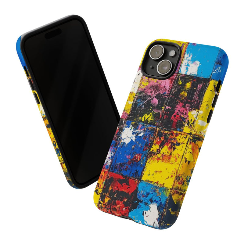 Abstracte Kleurrijke Vierkanten