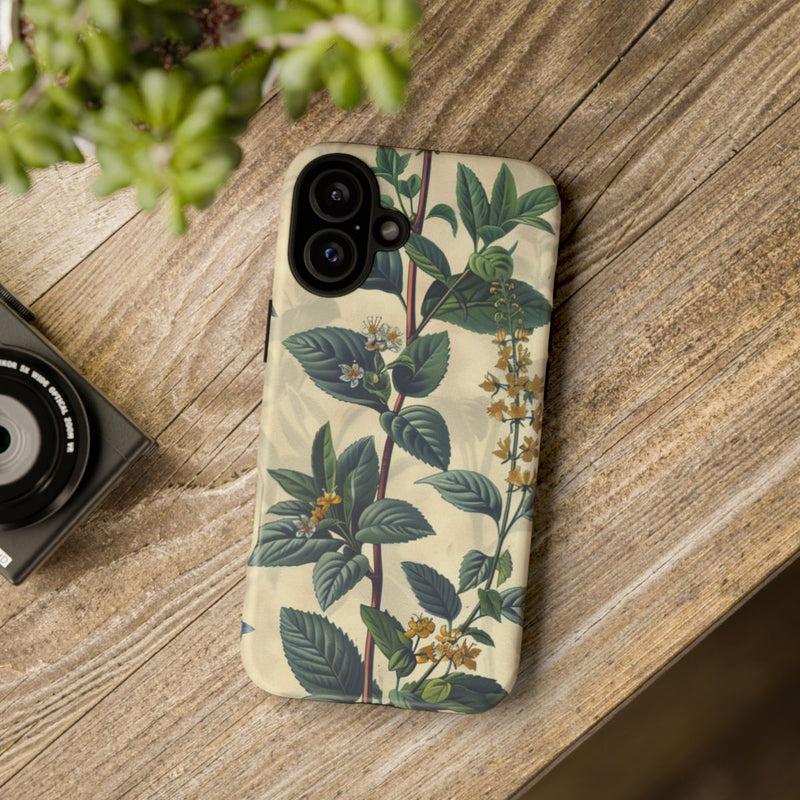 Vintage Botanisch Kruidenpatroon
