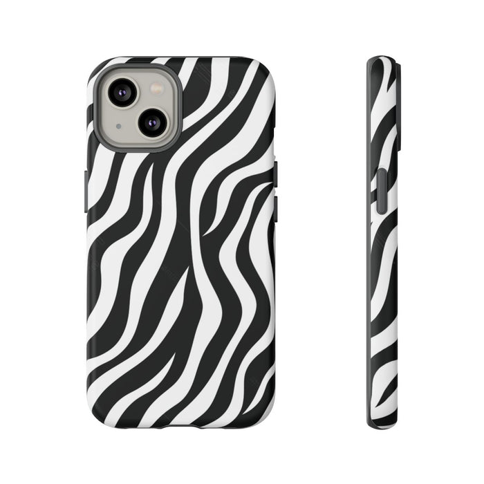 Zwart-Wit Zebra Strepenpatroon
