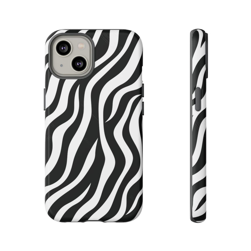 Zwart-Wit Zebra Strepenpatroon