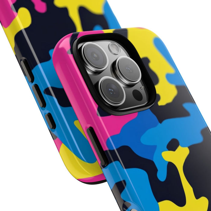 Neon Kleurrijk Camouflagepatroon