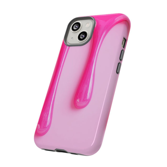 Glanzend Roze Druipend Vloeistofontwerp