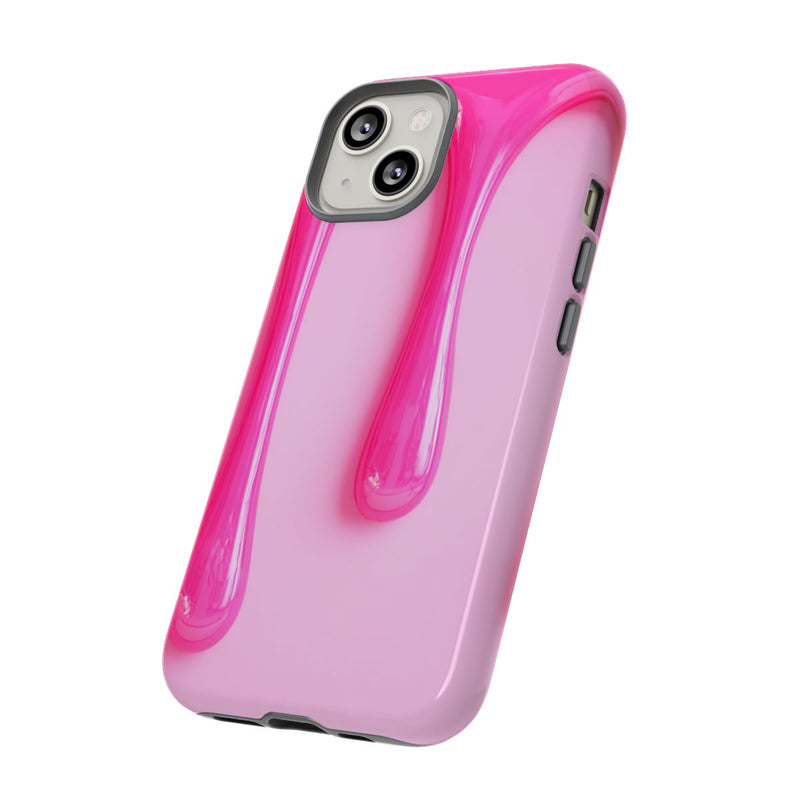 Glanzend Roze Druipend Vloeistofontwerp