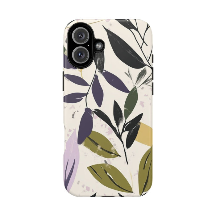 Gestileerd Botanisch Bladerenpatroon