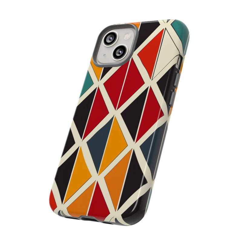 Kleurrijk Geometrisch Diamantpatroon