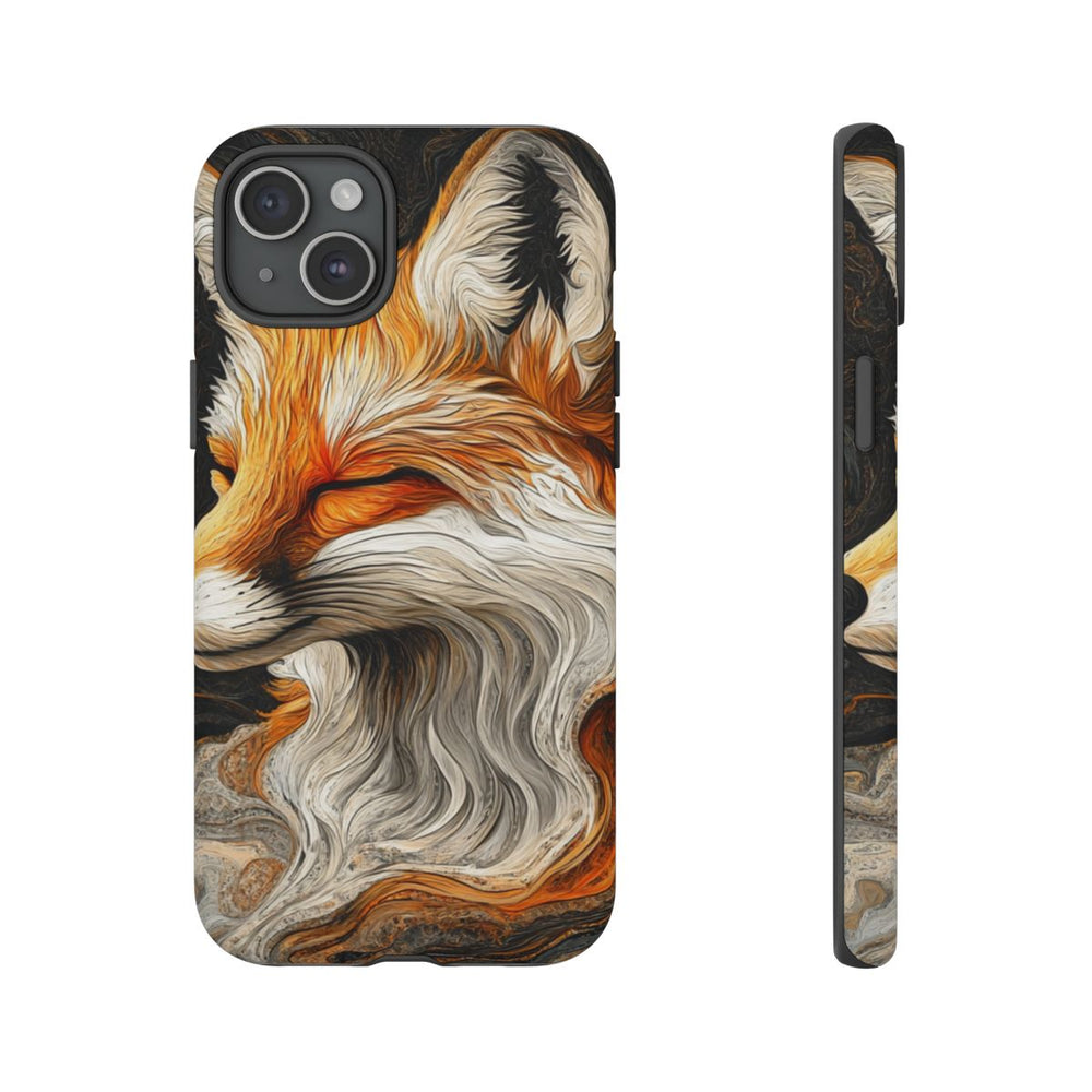 Abstracte Vos Portret