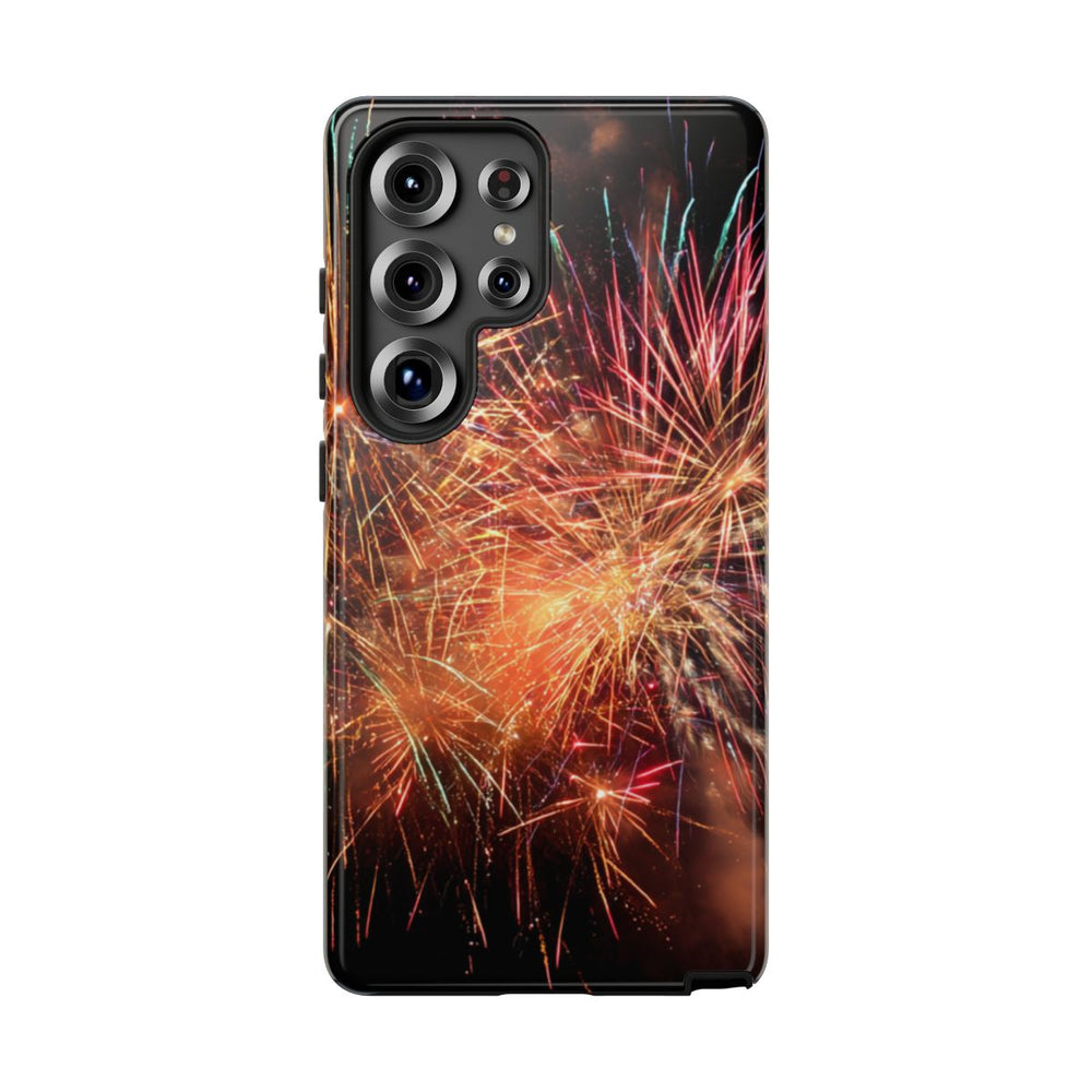 Kleurrijk Vuurwerk Spektakel