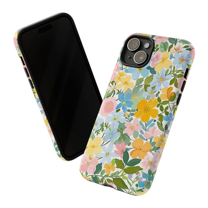 Vrolijk Pastel Bloemenpatroon