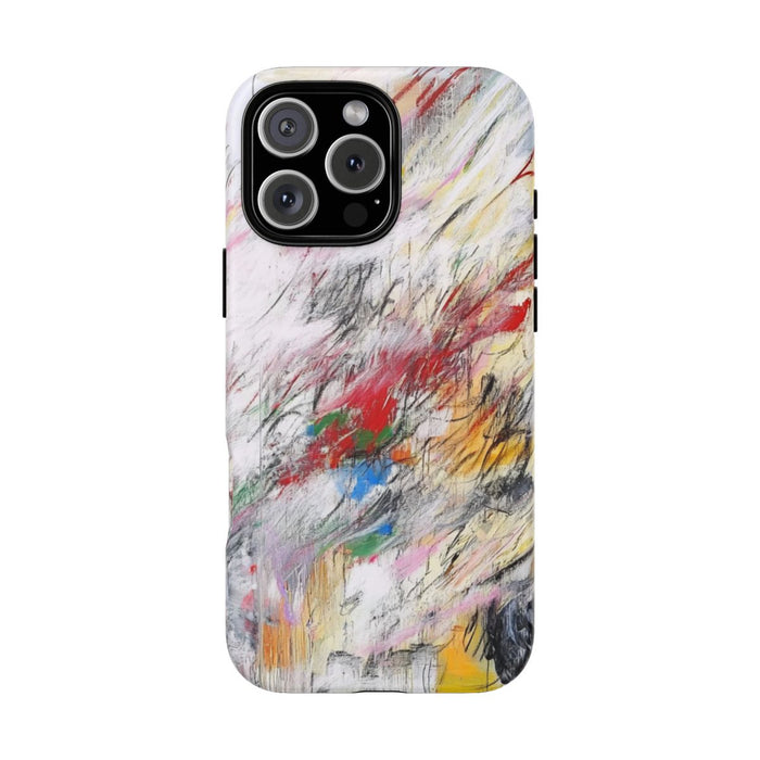 Abstracte Kleurrijke Verfstreken