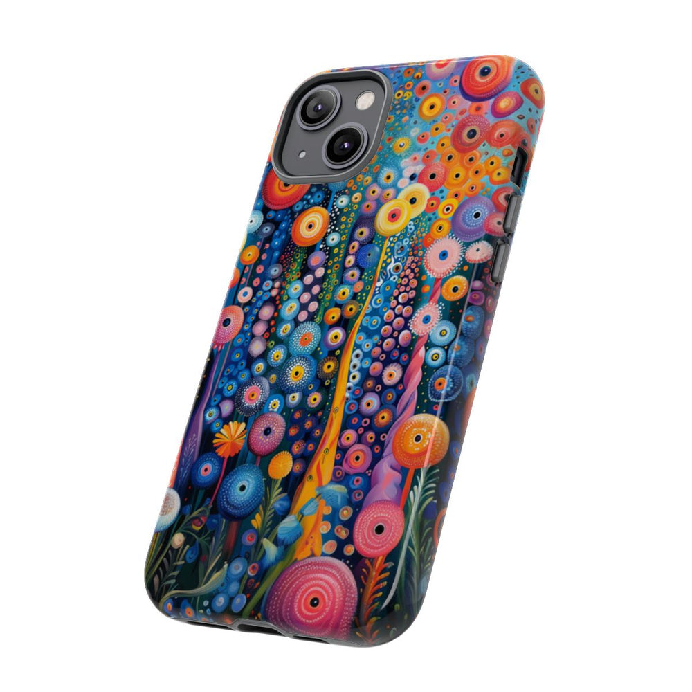 Levendig Abstract Bloemenpatroon