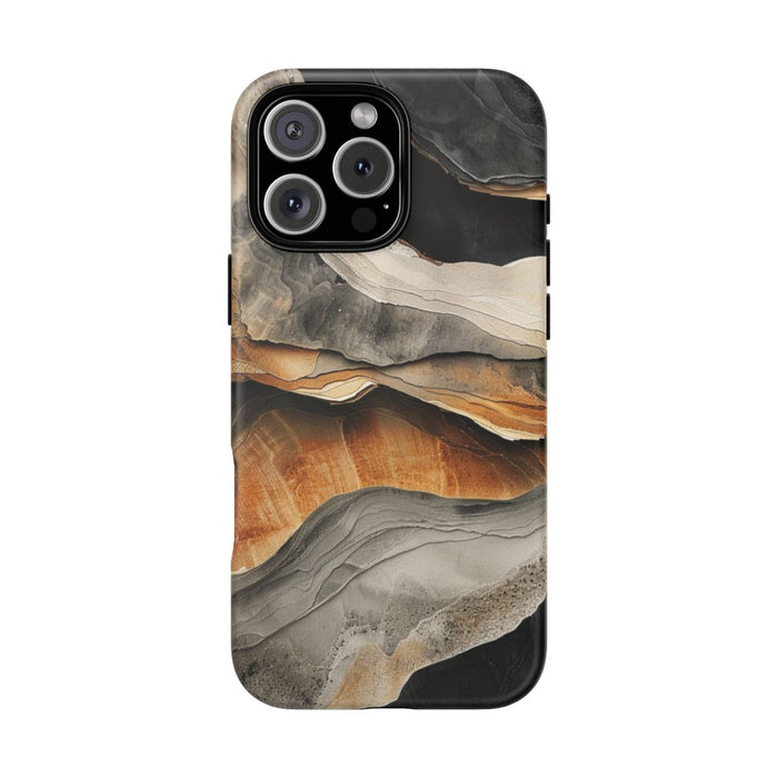 Aardse Geologische Lagen Abstract