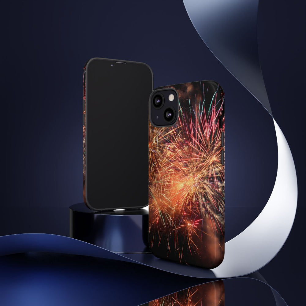 Kleurrijk Vuurwerk Spektakel