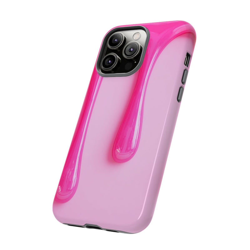 Glanzend Roze Druipend Vloeistofontwerp