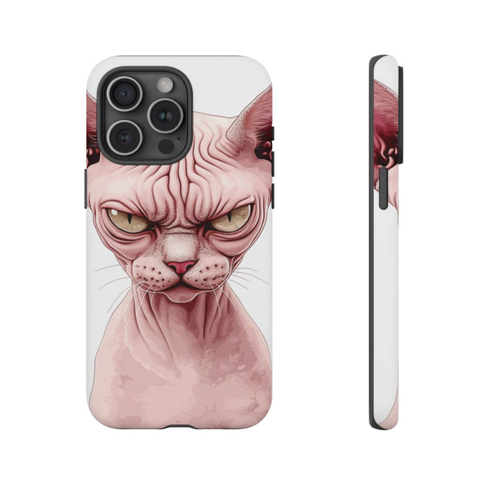 Roze Naaktkat Illustratie