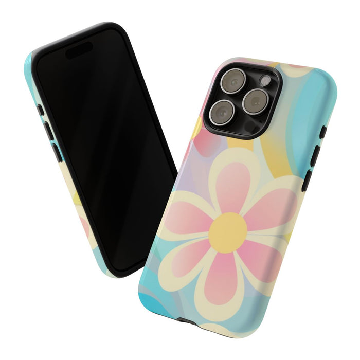 Pastel Groovy Bloemenpatroon