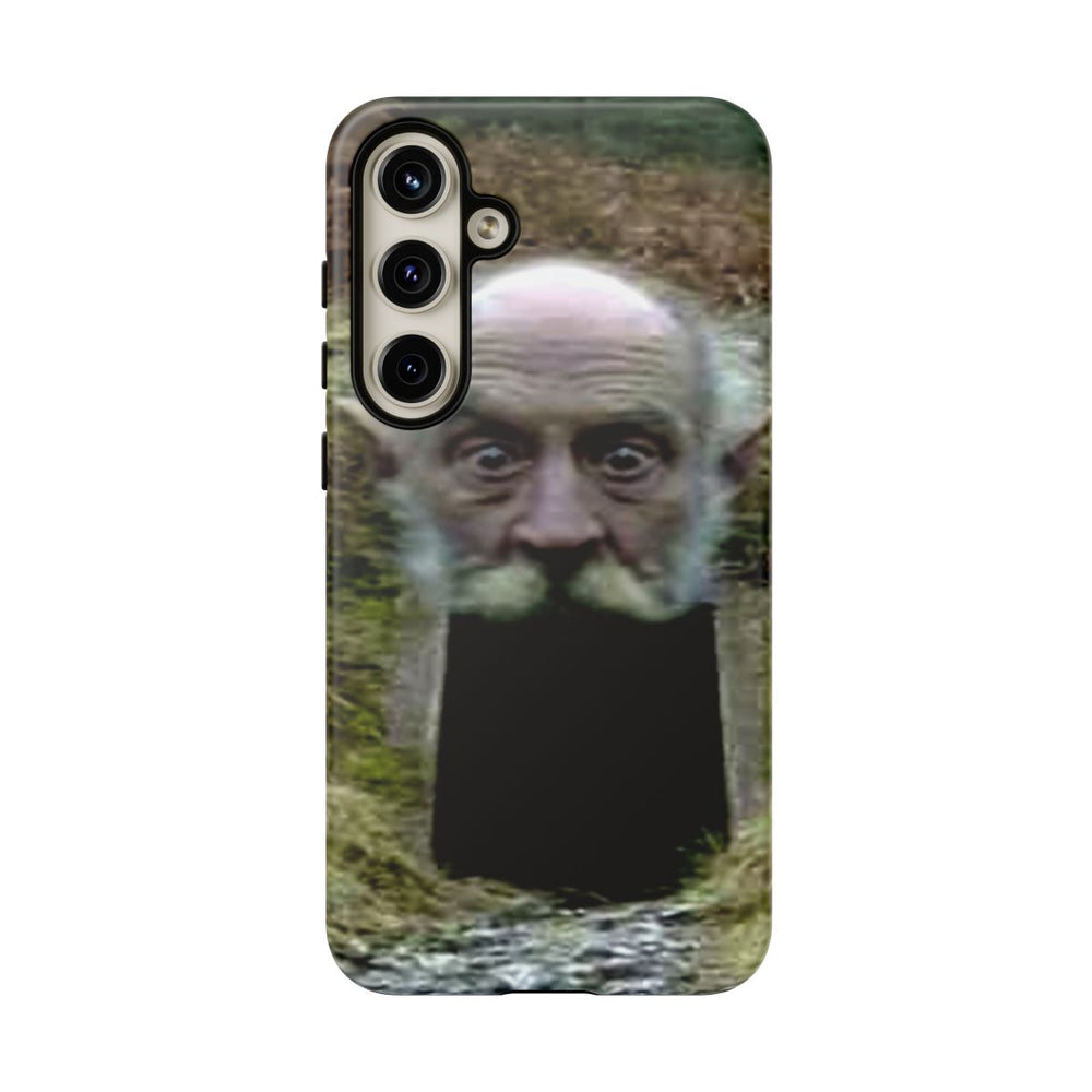 Surrealistische Reuzenhoofd-Toegang in de Natuur