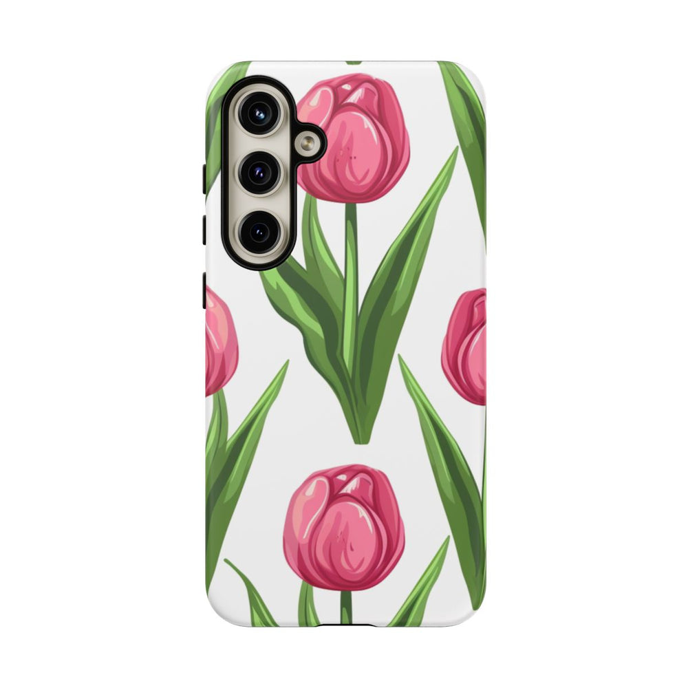 Roze Tulp Bloemenpatroon