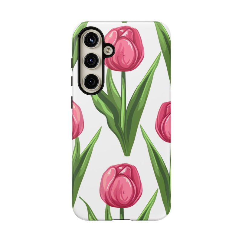 Roze Tulp Bloemenpatroon